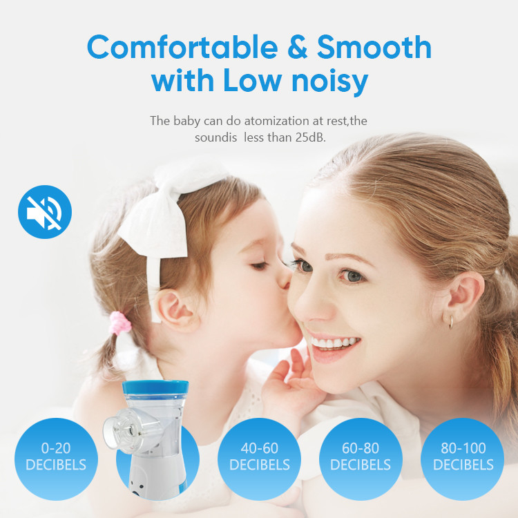 New Trending Product Medical Standard Hospital Mini Nebulizer Machine For Kids Portable Mesh Nebulizer